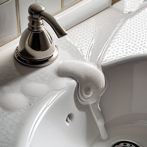 The Baking Soda and Vinegar Drain Method for Messy Days.