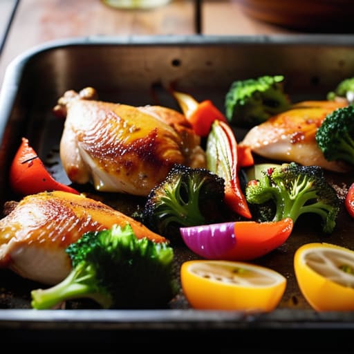 Easy cooking with The Sheet Pan Savior.