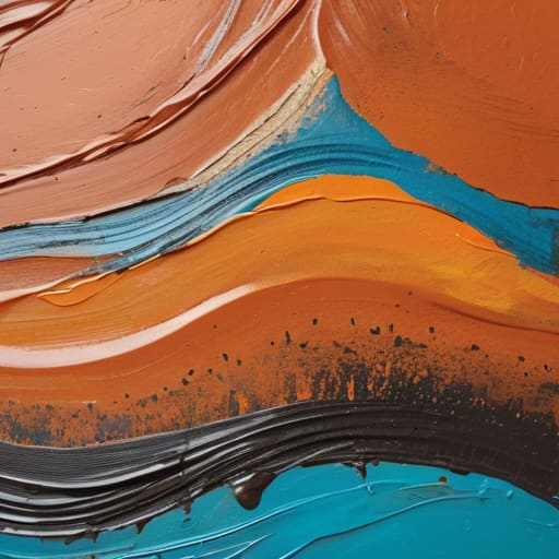 Simple Abstract Canvas Painting Methods for Messy Days