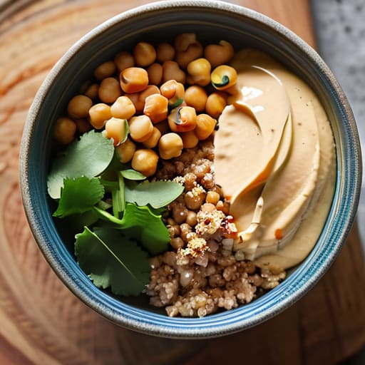 The "Dump and Stir" Grain Bowl.