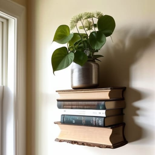 The "Found Object" Shelf in small apartments.