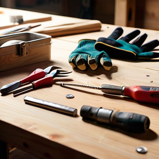 Essential tools for DIY beginner kit.