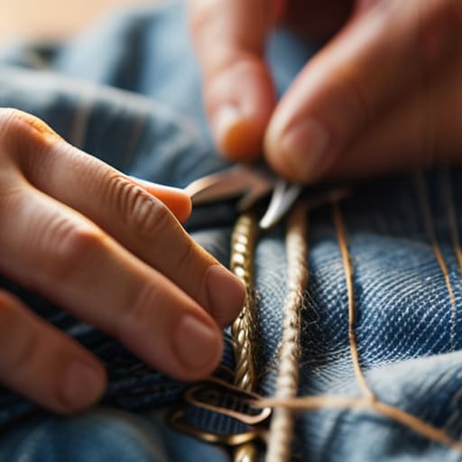 Tips on how to mend clothes.