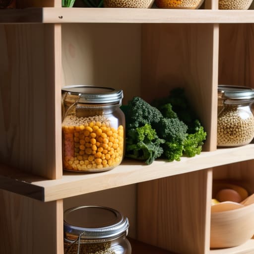 Tips on how to stock a healthy kitchen.