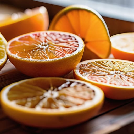 Handmade Dried Citrus Garlands for holiday decor.