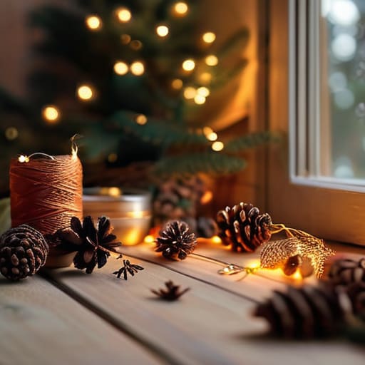 Festive holiday craft ideas for home decor.