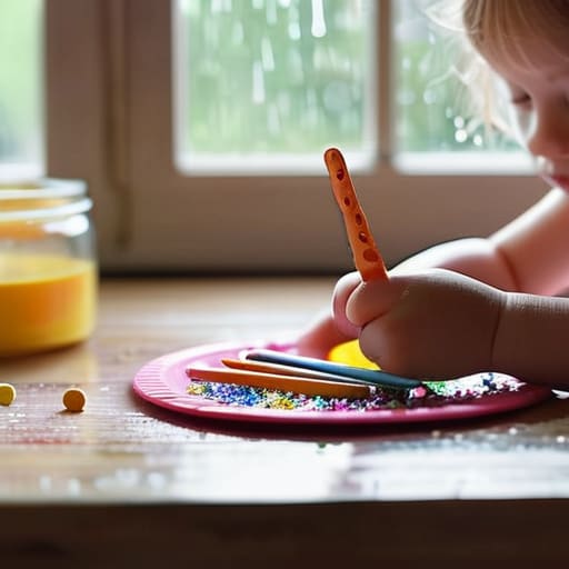 Fun indoor kids craft ideas for rainy days.