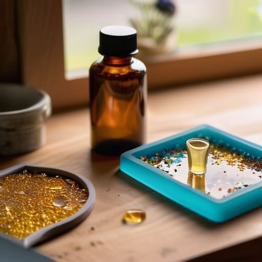 Simple guide to resin crafts for beginners.