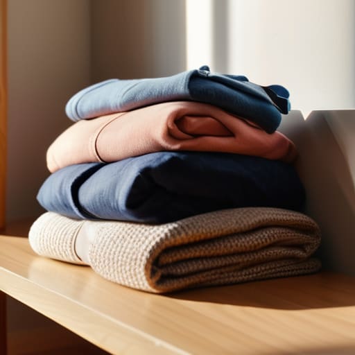 Decluttering for dollars by selling pre-loved clothes.