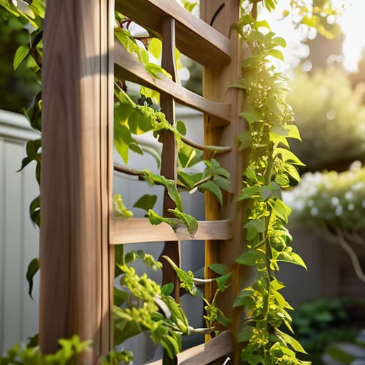 How to build a garden trellis.