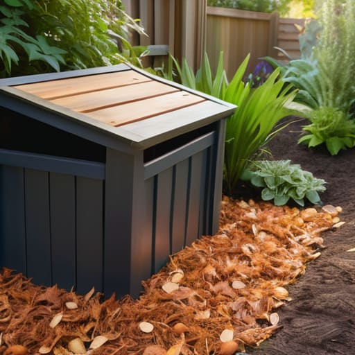 Guide on how to make a compost bin.