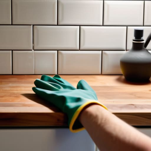 DIY guide on how to tile a backsplash.
