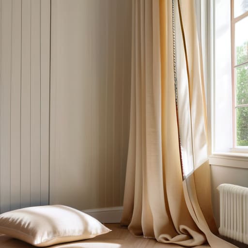 How to make diy curtains easily.