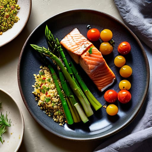 How to build a balanced meal plate.
